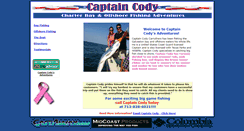 Desktop Screenshot of captaincody.com